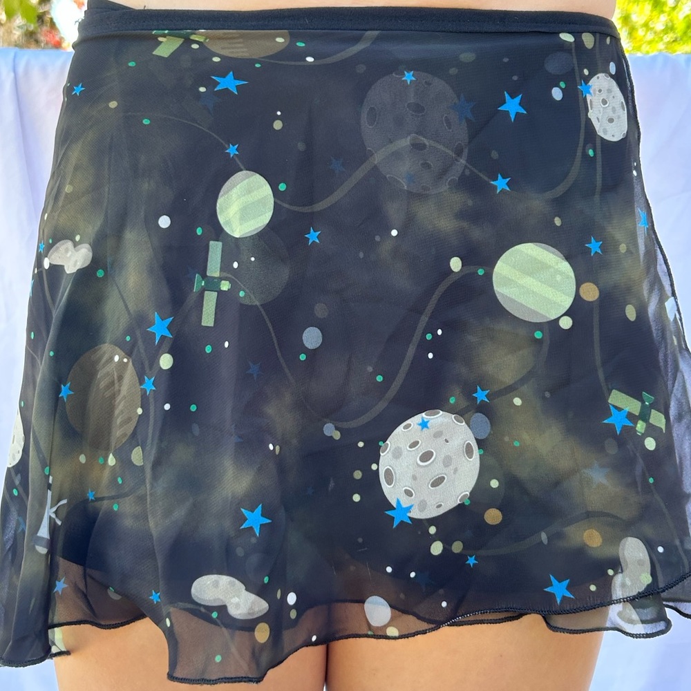 Dance Favourite Ballet Patterned Wrap Skirt, OS